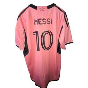 Adidas Messi #10 Jersey - Inter Miami Pink - Size XL
